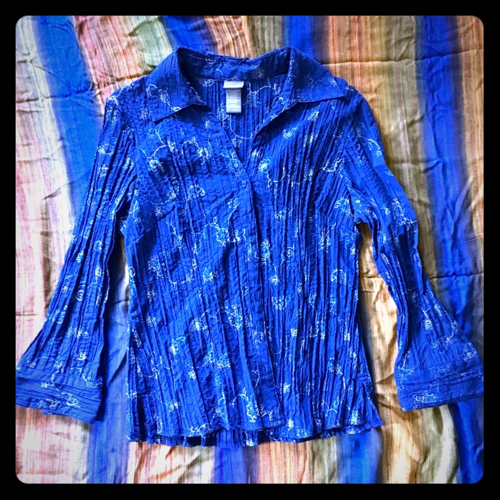 Laura Scott Ruched Shirt